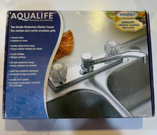 Aqualife Two Handle Washerless Kitchen Faucet 0443000LF