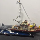 Lego Ideas Jaws the Movie Diorama Set (21350)no box. Please read description