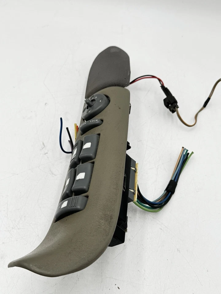1995-2000 Chevy GMC Suburban Yukon Tahoe Driver Left Master Window Switch Lock - Image 3 of 4