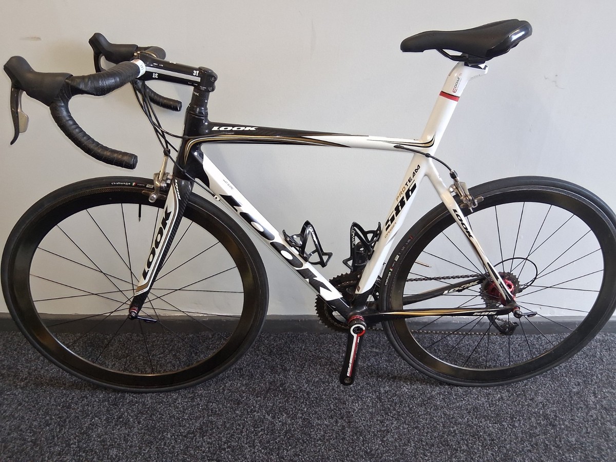 Look 586 Pro Team Origin Carbon Bike SRAM FORCE 10s Reynolds 46 Wheelset VGC