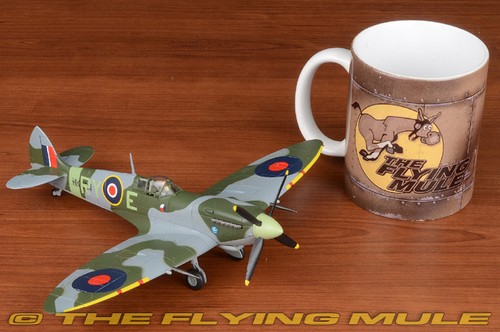Hobby Master 1:48 Spitfire Mk IX RAF n. 313 Sqn Jaroslav Dobrovolny MK694 - Foto 4 di 8