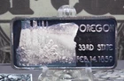 *HAMILTON MINT* 1oz .999 Silver Bullion *OREGON* 33rd State Art Bar ECC&C, Inc.
