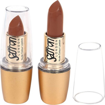 Saffron London Nude Farbe Lippenstift Langanhaltend Matt Lippen Make Up Kosmetik