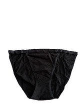 Victoria's Secret Stretch Cotton String Bikini Panty Black