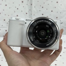 Sony Alpha ZV-E10 Kit Mirrorless Vlog Camera with 16-50mm Lens White