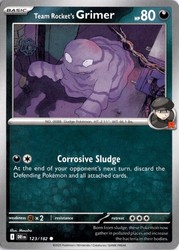 Team Rocket's Grimer 123/182 Destined Rivals