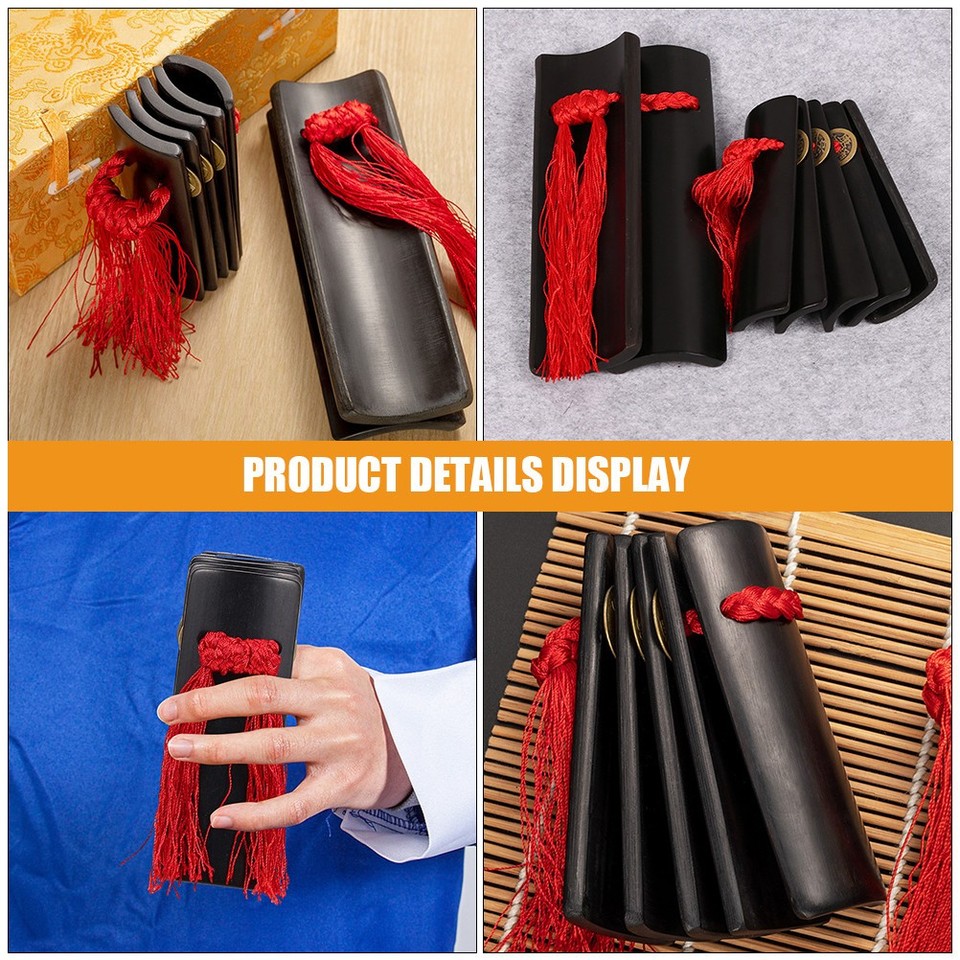 Handcrafted Bamboo Kuaiban Clappers Percussion Instrument for Stage Use ...