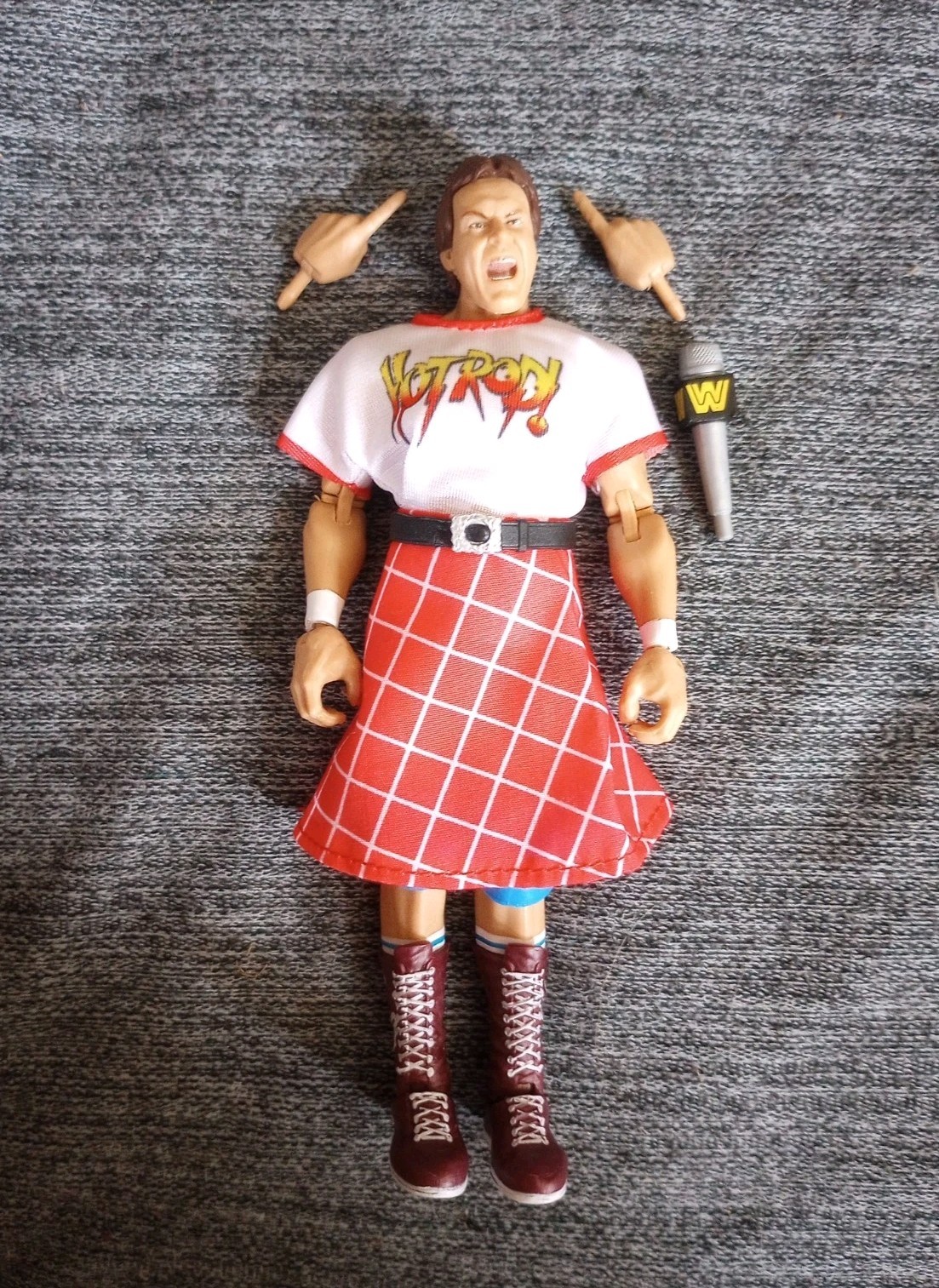 WWE Elite Rowdy Roddy Piper Figure Wrestling Legends 2026 From Piper's Pit Set
