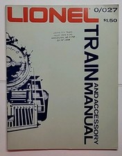 1975 Lionel Train Track Accessory Manual Book 027 Model Railroading Plan Used