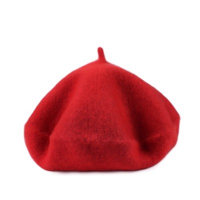 帽子 Popcorn Beret Jasper / 6-8y Kids Wool French Beret Hat Artist Painter Hats for Little Girls