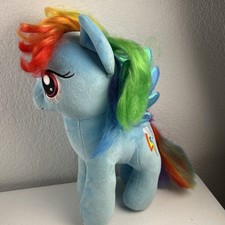 15  Rainbow Dash Blue - My Little Pony Soft Stuffed Plush Doll Toy