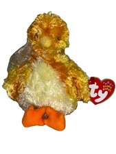 NEW TY Basket Beanie Baby CHICKIE the Chick 4.5" MWMTs Plush Stuffed Easter Toy