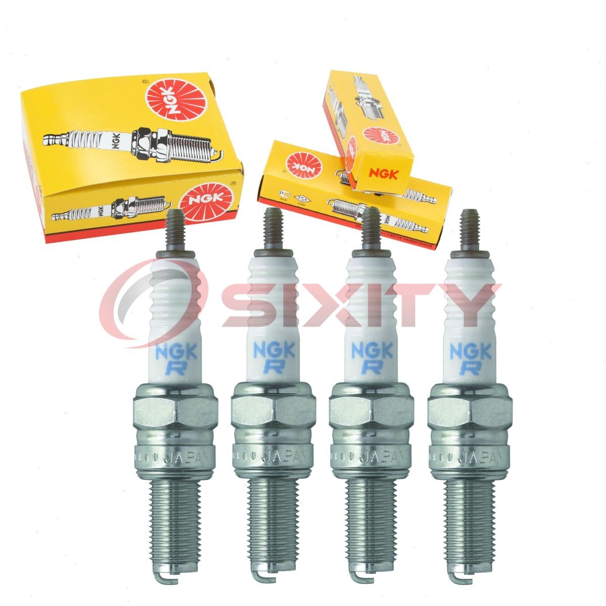 4 pc NGK 6965 CR6E Standard Spark Plugs for U20ESR-N IU20 94703-00381 kk