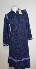 Universal Thread Blue Floral Dress Long Sleeve NWT Size Small Cottage