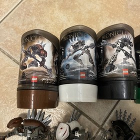 Bionicle Rahkshi Set of 6: 8587 8588 8589 8590 8591 8592 + Canisters & Manuals