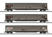 MäRklin H0 48067 Schiebewandwagen-Set Habbins 354 Gealtert Der Db Ag