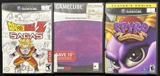 GameCube 3 Game Lot, Serious Sam Next Encounter, DBZ Sagas, Spyro, Untested