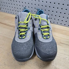 Duluth Trading Co Jillpine Hiking Boots Women's 9.5 Gray Suede Waterproof Hiking