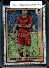 2023 Topps Merlin Chrome Lorenzo Pellegrini /150 Speckle Refractor #24
