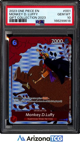 Monkey.D.Luffy (Gift Collection 2023) graded PSA 10 for sale on eBay