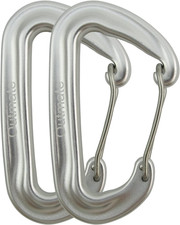12Kn 3.2"X2" Heavy-Duty Carabiner Clips - Durable, Lightweight Aluminum Alloy Ca