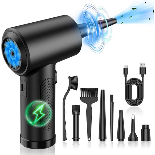 Portable powerful dust blower - wireless handheld cleaning turbo force fan - 第 5/45 張圖片