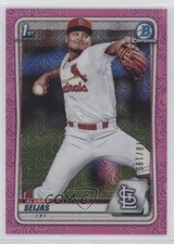 2020 Bowman Chrome Prospects Mega Box Pink Mojo Refractor Alvaro Seijas 02qo
