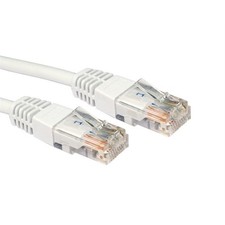 Image of Cables Direct ERT-605W networking cable 5 m Cat6 U/UTP UTP White