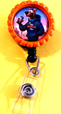 NFL Denver Broncos Scooby Doo 1 Id badge holder retractable alligator clip