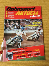 Bahnsport Aktuell Speedway Grasbahn Eisspeedway Langbahn Nr. zehn 10/81