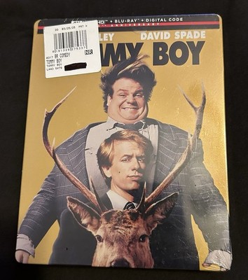 TOMMY BOY - 4K UHD Blu-ray Steelbook - BRAND NEW (Sealed)