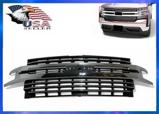 For 2019-2022 Silverado 1500 Ltz Front Bumper Upper Grille Chrome Local Pickup