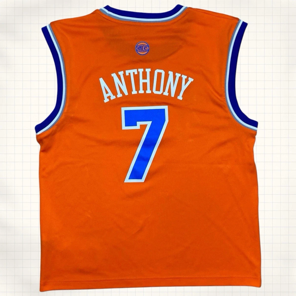 Preços baixos em Carmelo Anthony New York Knicks Orange Roupas e