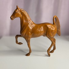 Vintage Hartland Horse Woodcut Style 9" Saddlebred Stallion