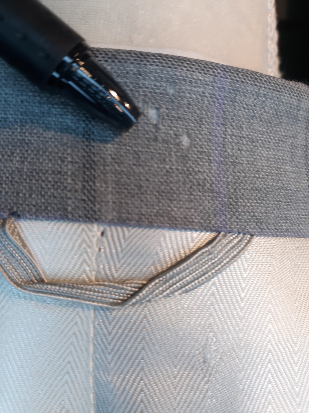 Bespoke Custom Tailored Light Gray Windowpane  Wo… - image 21