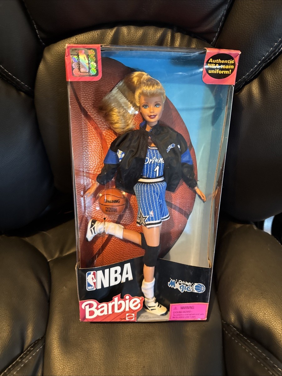 Vintage 1998 Mattel Barbie NBA Orlando Magic Authentic NBA Team
