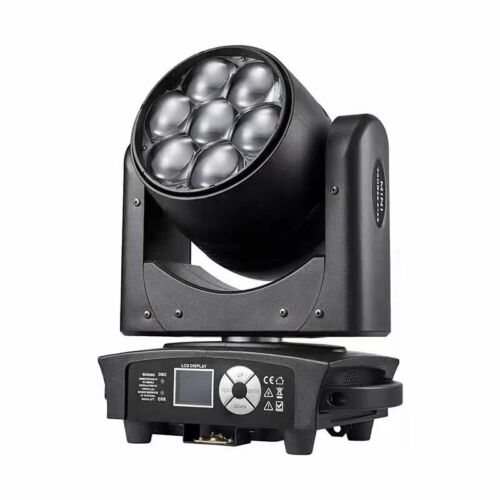 7*40W Rgbw 4In1 Led Zoom Dmx Mini Moving Head Wash Beam Light For Dj Disco Stage - Picture 4 of 8