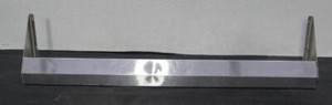 Stainless Steel Single Speed Rail 48'' rack bottle shelf back bar wall
