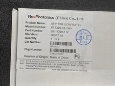 New, NeoPhotonics, PT7320-32-1W+, TRANSCEIVER SFP LOW RATE