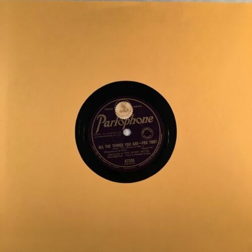 Tito Rodriguez And His Orchestra Taboo/Latin Twist Hmv 78 Record