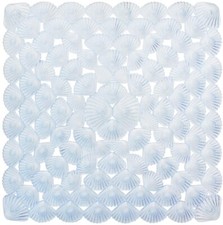 Non-slip Bathtub Mat 21"x21" for Smooth Non-Textured Tubs Only , Machine...