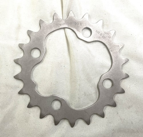 Shimano SG-X M9 S-22 Chainring 64 Bcd 22T 22 Tooth Four Bolt Pattern Silver - Picture 3 of 3