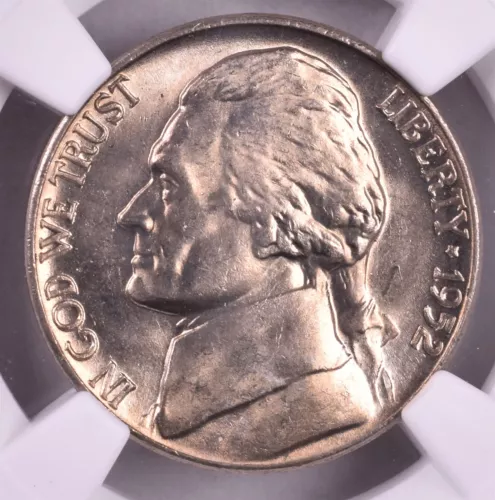 1952-D Jefferson Nickel - NGC MS66 "Strong Steps" 