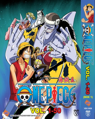 One Piece Anime Collection Box 1 Episode 1 50 Dvd Box Box 1 Ebay