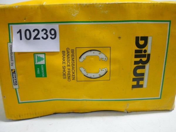Hintere Bremsbacken Rhiag Ford Transit 130/190 AB 06/91-image