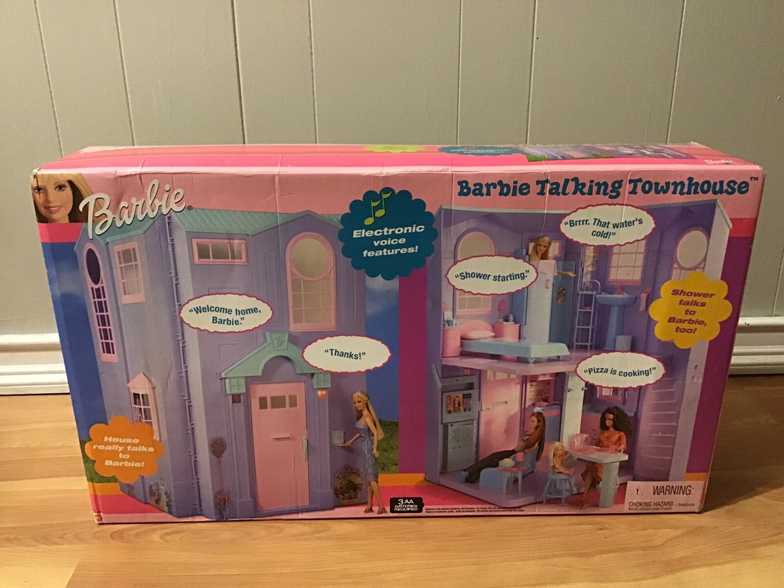 barbie talking townhouse battery compartment