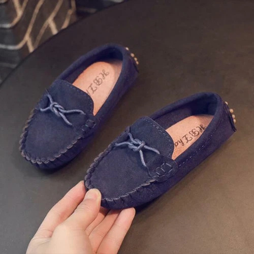 New Boys Girls Kids Flat Loafers Moccasins Child Toddler Comfort Boat Shoes Size - Picture 22 of 24