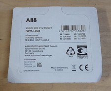 S2C-H6R  Auxiliary Contact 2CDS200912R0001