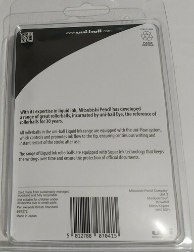 NEW VARIETY VALUE 8 PACK FINE & MEDIUM ROLLERBALLS LIQ INK & GEL INK RAPID POST - Picture 2 of 2