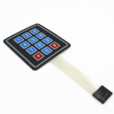 5PCS 4 x 3 Matrix Array 12 Key Membrane Switch Keypad Keyboard for Arduino/AVR 